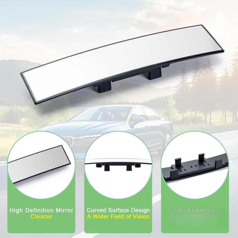 🔥Limited-time offer $ 9.99🚗nterior Clip-on Wide Angle Rear View Mirror