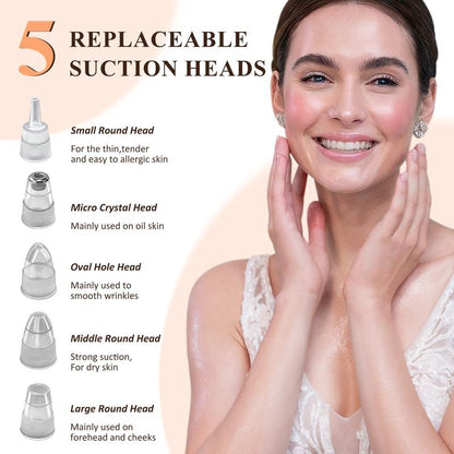 2025 Newest Blackhead Remover Pore Vacuum,USB Rechargeable Blackhead extractor