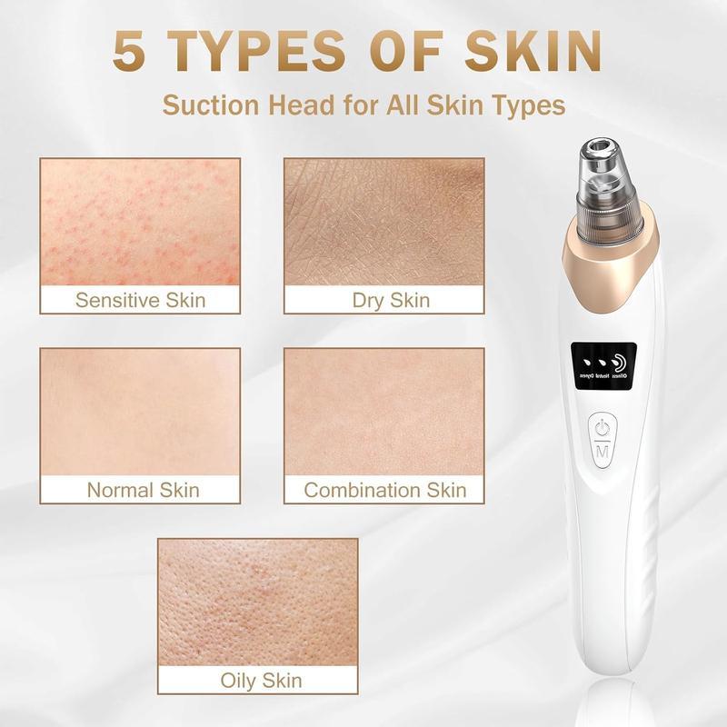 2025 Newest Blackhead Remover Pore Vacuum,USB Rechargeable Blackhead extractor