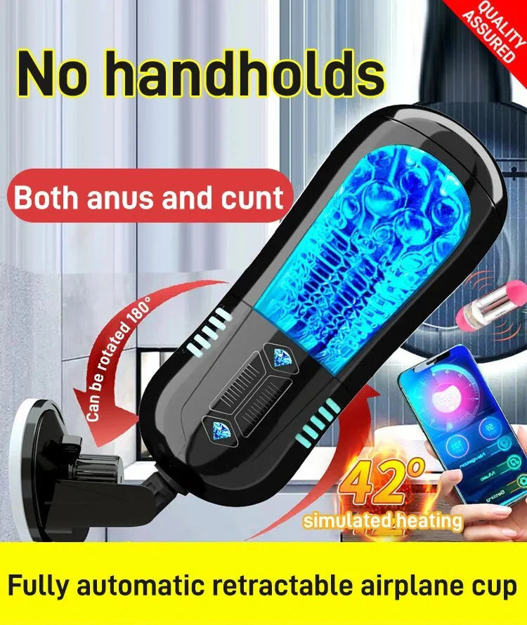 ❤️[Discreet Delivery] Fully automatic, hands-free retractable relaxation cup