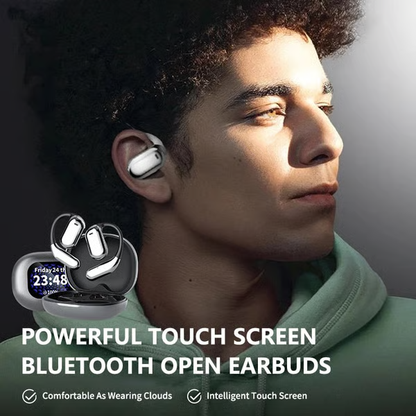 Hot Sale -🔥True Powerful Bluetooth 5.4 Open Ear Earbuds, IPX5 Waterproof