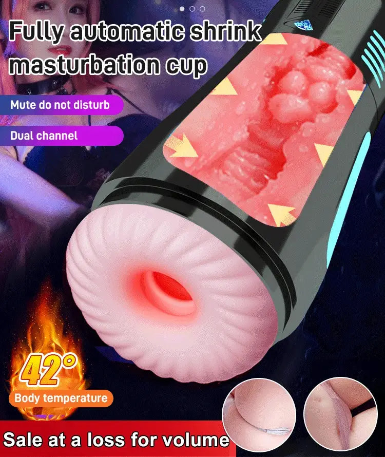 ❤️[Discreet Delivery] Fully automatic, hands-free retractable relaxation cup