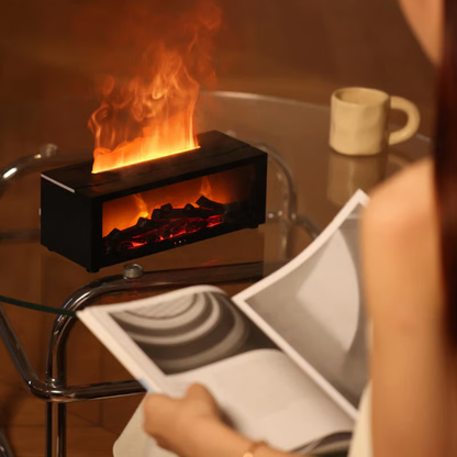 🔥Fireplace Flame Diffuser Humidifier with Remote