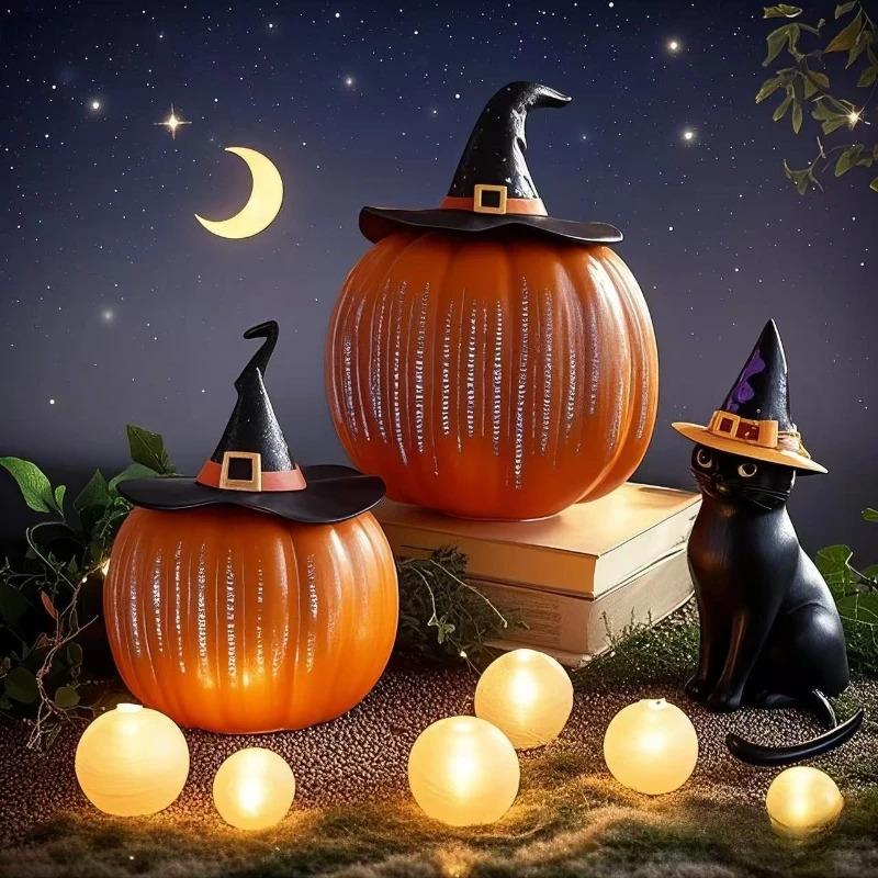 🎃Halloween Pumpkins Lamp Pumpkins Twinkle Light Three-piece set