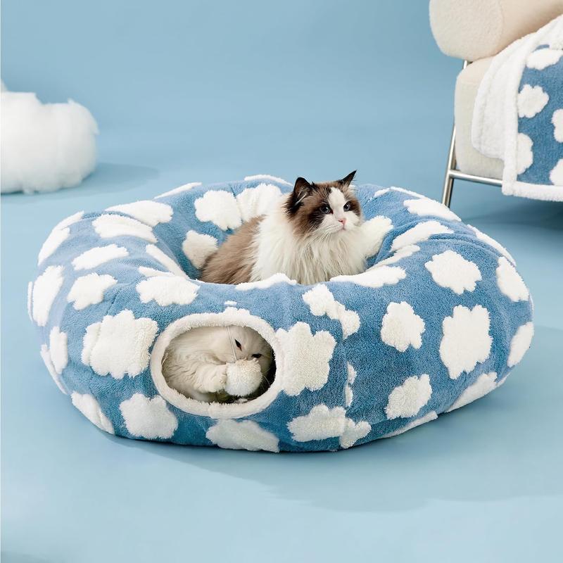 🔥 🐾Cat Tunnel Bed for Indoor Cats -(Limited time free shipping)