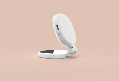 Mobile phone magnetic selfie fill light live shooting mini portable makeup mirror foldable pocket light LED light