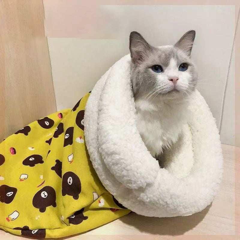 🔥 🐾Cozy Pet Nest for Cats and Dogs