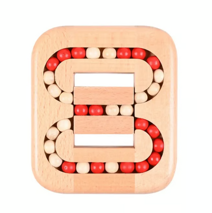 Rotating Magic Bean Fingertip Toy Wood Puzzles