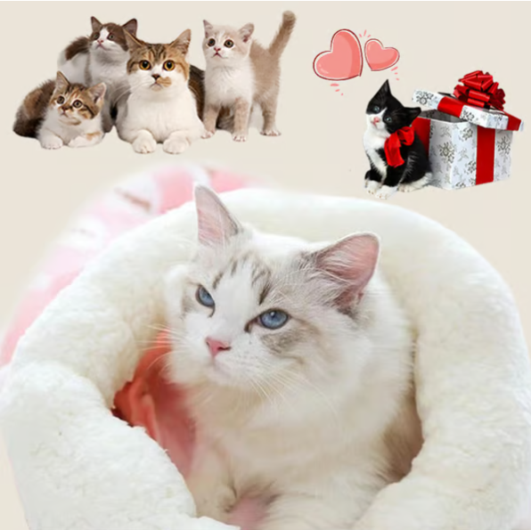 🔥 🐾Cozy Pet Nest for Cats and Dogs