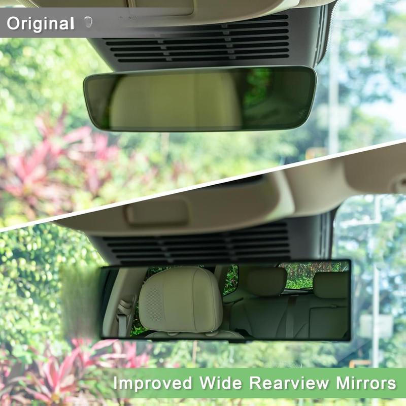 🔥Limited-time offer $ 9.99🚗nterior Clip-on Wide Angle Rear View Mirror