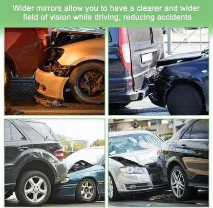 🔥Limited-time offer $ 9.99🚗nterior Clip-on Wide Angle Rear View Mirror