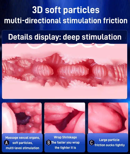 ❤️[Discreet Delivery] Fully automatic, hands-free retractable relaxation cup