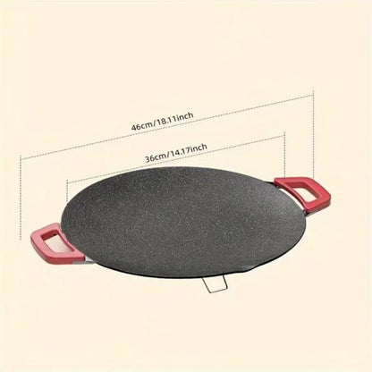 Portable Electric Korean BBQ Grill, Indoor Smokeless Grill, Non-stick Grill Pan, Adjustable Temperature Control, Nonstick Surface, Asador de Carne