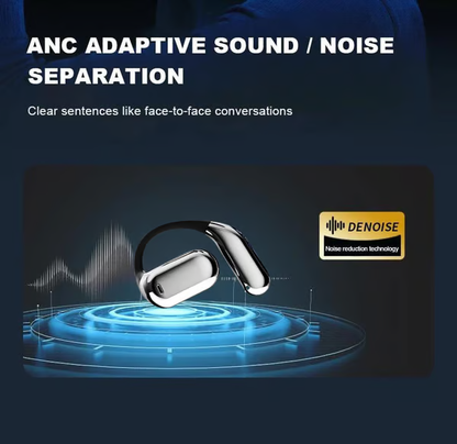 Hot Sale -🔥True Powerful Bluetooth 5.4 Open Ear Earbuds, IPX5 Waterproof