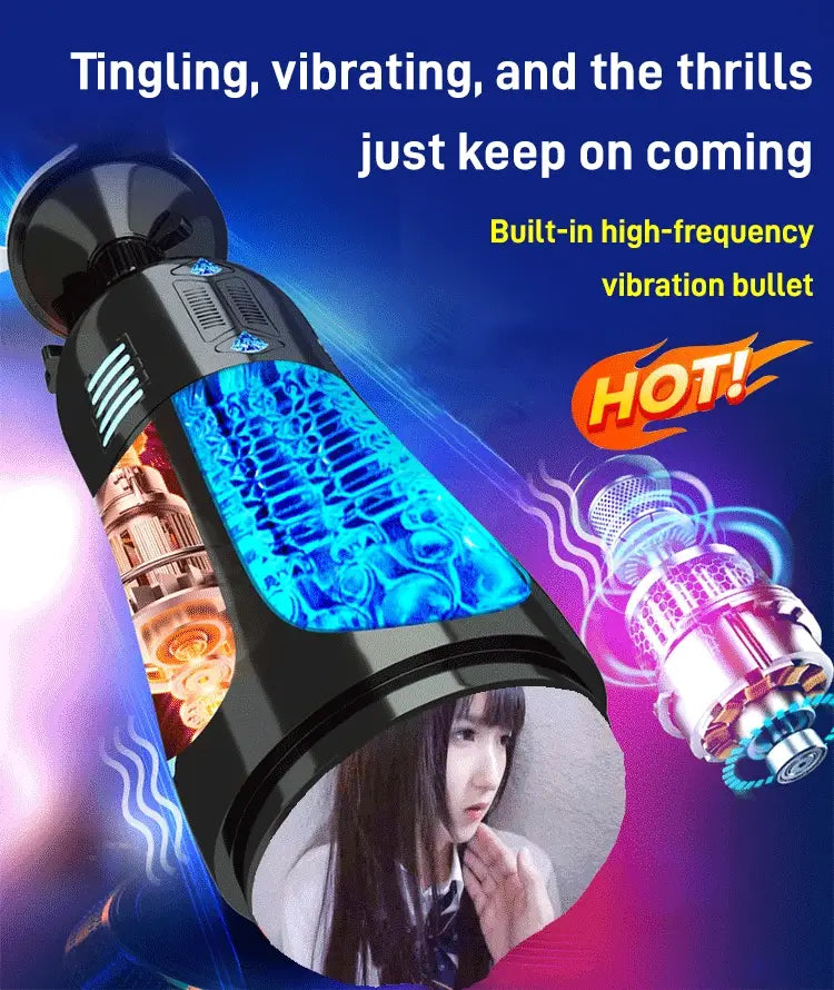 ❤️[Discreet Delivery] Fully automatic, hands-free retractable relaxation cup